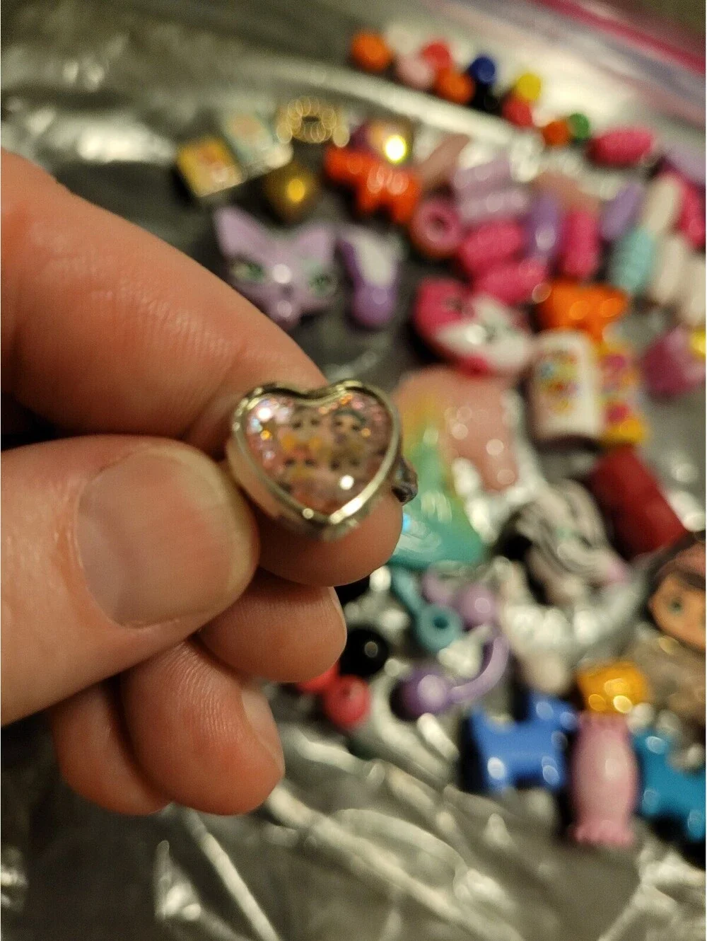 Mixed Kids Fashion Beads Charms Jewelry Making Lot Pop Beads Toy Accessories